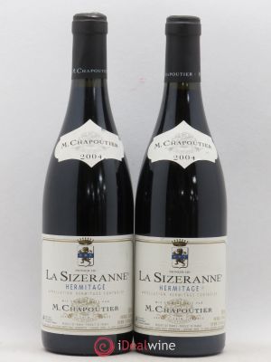 Hermitage La Sizeranne Chapoutier  2004 - Lot of 2 Bottles