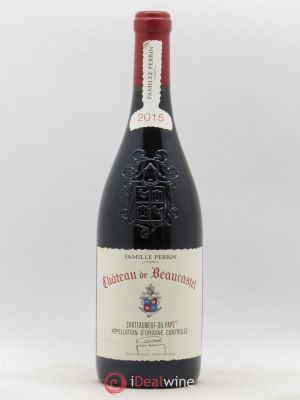 Châteauneuf-du-Pape Château de Beaucastel Jean-Pierre & François Perrin  2015 - Lot of 1 Bottle
