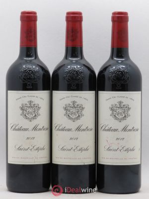Château Montrose 2ème Grand Cru Classé  2012 - Lot of 3 Bottles