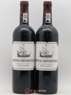 Château Beychevelle 4ème Grand Cru Classé  2016 - Lot of 2 Bottles