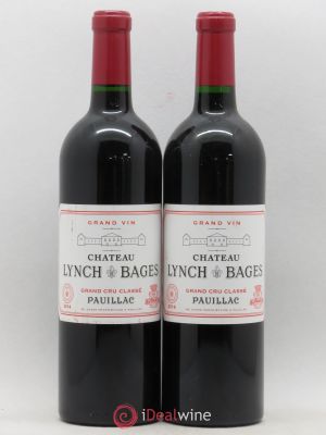 Château Lynch Bages 5ème Grand Cru Classé  2014 - Lot de 2 Bouteilles