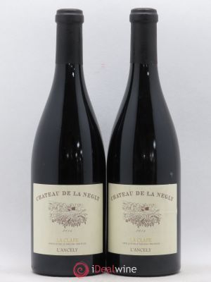 Coteaux du Languedoc La Clape Château de La Négly L'Ancely Jean Paux-Rosset  2016 - Lot of 2 Bottles
