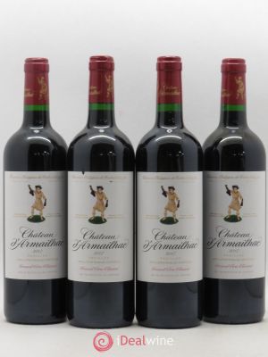 Château d'Armailhac - Mouton Baron(ne) Philippe 5ème Grand Cru Classé  2017 - Lot of 4 Bottles
