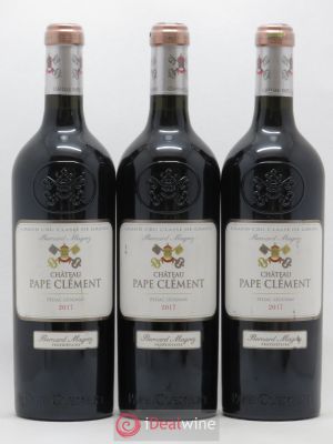 Château Pape Clément Cru Classé de Graves  2017 - Lot of 3 Bottles