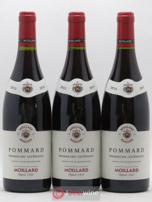 Pommard 1er Cru Les Epenots Moillard 2013 - Lot of 3 Bottles