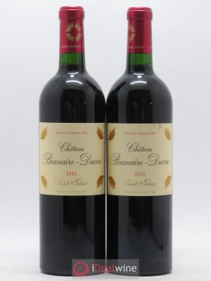 Château Branaire Ducru 4ème Grand Cru Classé  2016 - Lot of 2 Bottles