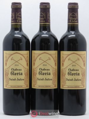 Château Gloria  2016 - Lot of 3 Bottles