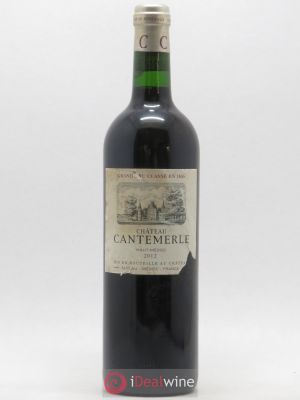 Château Cantemerle 5ème Grand Cru Classé  2012 - Lot of 1 Bottle