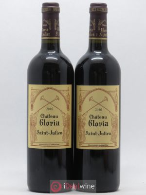 Château Gloria  2016 - Lot of 2 Bottles