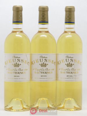 Château Rieussec 1er Grand Cru Classé  2016 - Lot of 3 Bottles