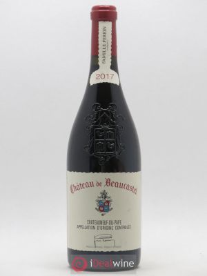 Châteauneuf-du-Pape Château de Beaucastel Jean-Pierre & François Perrin  2017 - Lot of 1 Bottle