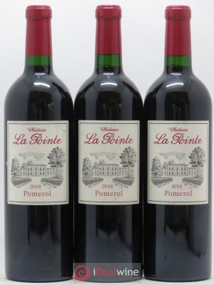 Château la Pointe  2016 - Lot of 3 Bottles
