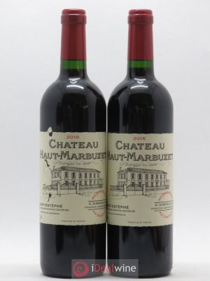 Château Haut Marbuzet  2016 - Lot of 2 Bottles