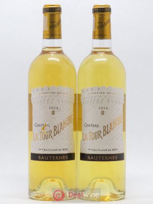 Château la Tour Blanche 1er Grand Cru Classé  2014 - Lot of 2 Bottles