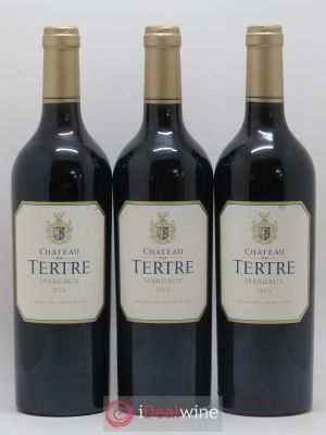 Château du Tertre 5ème Grand Cru Classé  2015 - Lot of 3 Bottles