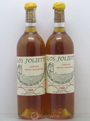 Jurançon Demi-Sec Clos de la Joliette  1998 - Lot de 2 Bouteilles