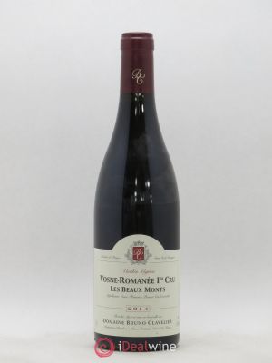 Vosne-Romanée 1er Cru Vieilles vignes Les Beaux Monts Bruno Clavelier (sans prix de réserve) 2014 - Lot de 1 Bouteille
