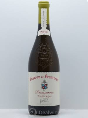 Châteauneuf-du-Pape Château de Château de Beaucastel Vieilles vignes Roussanne Jean-Pierre & François Perrin  2015 - Lot of 1 Bottle
