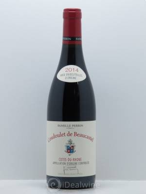 Côtes du Rhône Coudoulet de Beaucastel Jean-Pierre et François Perrin  2014 - Lot de 1 Bouteille