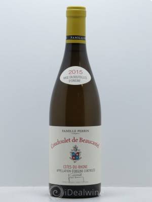 Côtes du Rhône Coudoulet de Beaucastel Jean-Pierre et François Perrin  2015 - Lot de 1 Bouteille