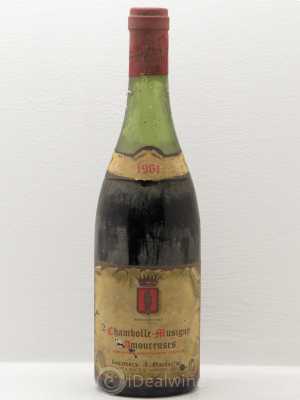 Chambolle-Musigny 1er Cru Les Amoureuses Lionel J Bruck 1961 - Lot of 1 Bottle