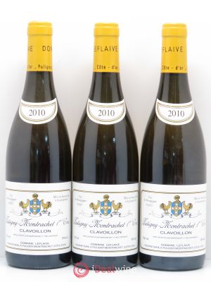 Puligny-Montrachet 1er Cru Clavoillons Domaine Leflaive  2010 - Lot of 3 Bottles