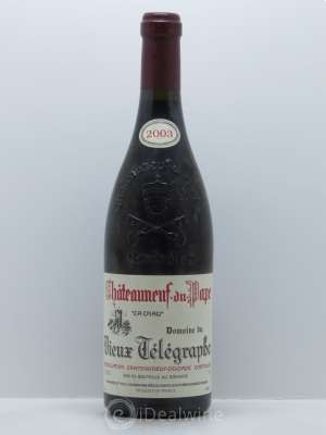 Châteauneuf-du-Pape Vieux Télégraphe (Domaine du) Vignobles Brunier  2003 - Lot of 1 Bottle
