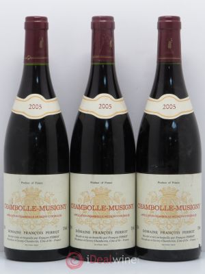 Chambolle-Musigny Francois Perrot 2005 - Lot of 3 Bottles