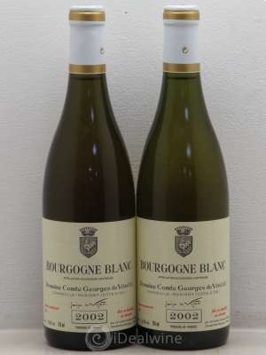 Bourgogne Domaine Comte George de Vogue (jeunes vignes du Musigny blanc) 2002 - Lot of 2 Bottles