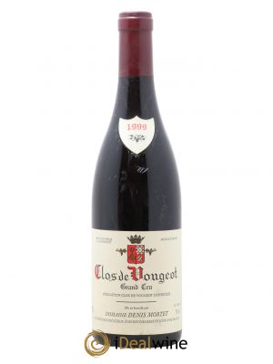 Clos de Vougeot Grand Cru Denis Mortet (Domaine)  1999 - Lot of 1 Bottle