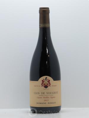 Clos de Vougeot Grand Cru Vieilles Vignes Ponsot (Domaine)  2011 - Lot of 1 Bottle