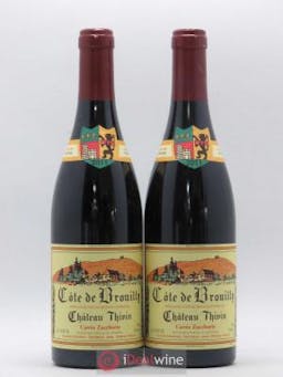 Côte de Brouilly Cuvée Zaccharie Château Thivin  2011 - Lot of 2 Bottles