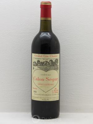 Château Calon Ségur 3ème Grand Cru Classé  1982 - Lot of 1 Bottle