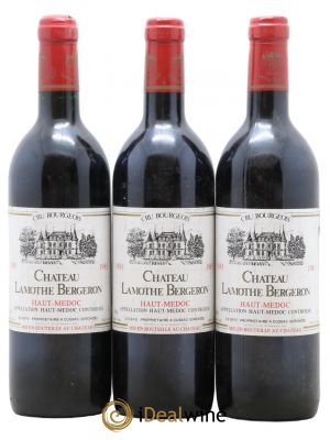 Château Lamothe Bergeron Cru Bourgeois (no reserve) 1985 - Lot of 3 Bottles
