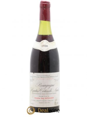 Hautes-Côtes de Nuits Guy Dufouleur 1980 - Lot of 1 Bottle