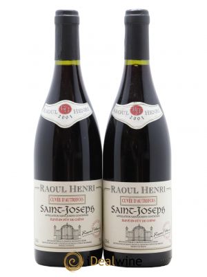 Saint-Joseph Cuvée d'Autrefois Raoul Henri (no reserve) 2001 - Lot of 2 Bottles