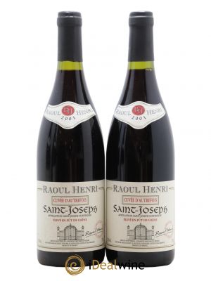 Saint-Joseph Cuvée d'Autrefois Raoul Henri (no reserve) 2001 - Lot of 2 Bottles