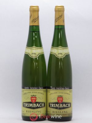 Riesling Cuvée Frédéric Emile Trimbach (Domaine)  1996 - Lot of 2 Bottles