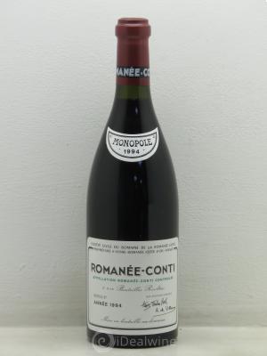 Romanée-Conti Grand Cru Domaine de la Romanée-Conti  1994 - Lot de 1 Bouteille