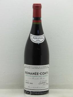 Romanée-Conti Grand Cru Domaine de la Romanée-Conti  1990 - Lot of 1 Bottle