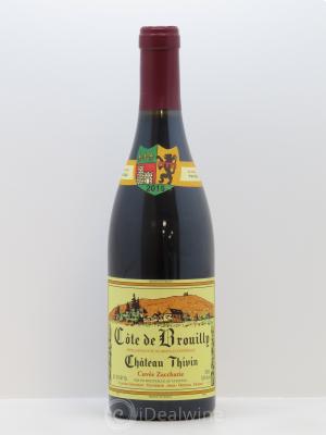 Côte de Brouilly Cuvée Zaccharie Château Thivin  2015 - Lot of 1 Bottle