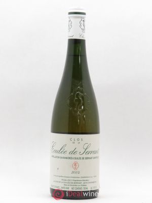 Savennières Clos de la Coulée de Serrant Vignobles de la Coulée de Serrant - Nicolas Joly  2004 - Lot of 1 Bottle