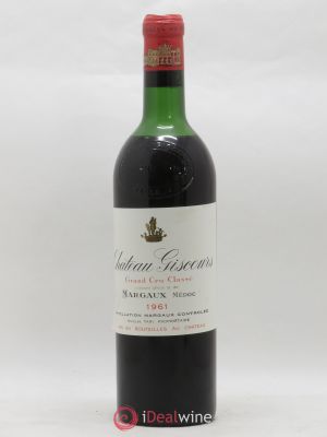 Château Giscours 3ème Grand Cru Classé  1961 - Lot of 1 Bottle