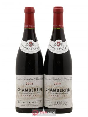 Chambertin Grand Cru Bouchard Père & Fils  2005 - Lot of 2 Bottles