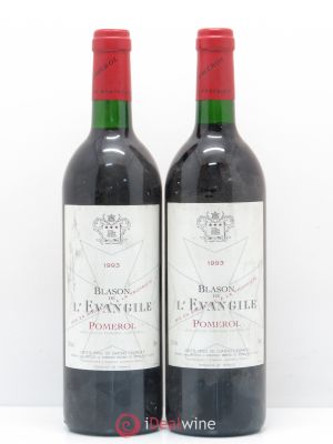 Blason de l'Evangile  1993 - Lot of 2 Bottles