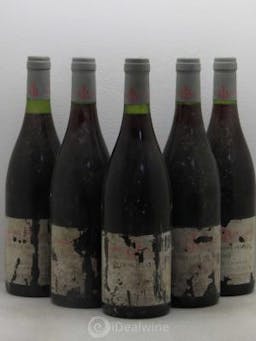 Côte de Nuits-Villages Domaine L'Arlot Clos Du Chapeau 1988 - Lot of 5 Bottles