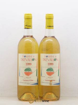 VDP Bouches du Rhône Trévallon (Domaine de) Eloi Dürrbach  1999 - Lot of 2 Bottles