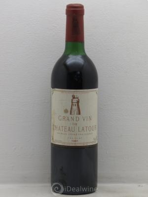 Château Latour 1er Grand Cru Classé  1981 - Lot de 1 Bouteille
