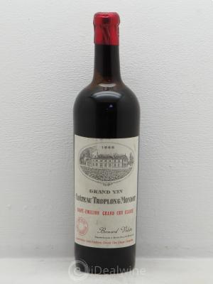 Château Troplong Mondot 1er Grand Cru Classé B  1966 - Lot de 1 Bouteille