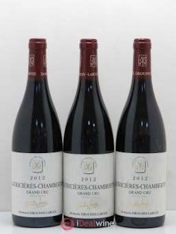 Latricières-Chambertin Grand Cru Domaine Drouhin-Laroze  2012 - Lot of 3 Bottles